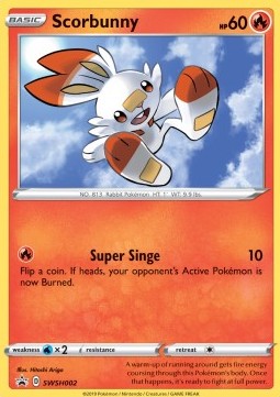 Scorbunny HOLO (SWSH 002) Español