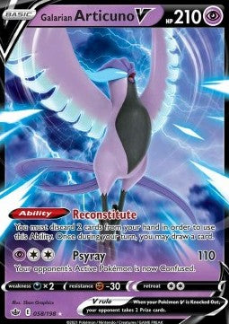 Articuno de Galar V (CRE 058) Español
