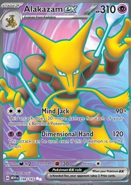 Alakazam ex (MEW 188) Ingles