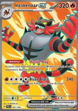 Incineroar ex (TEF 187) Español