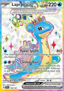 Lapras ex (SCR 158) Ingles