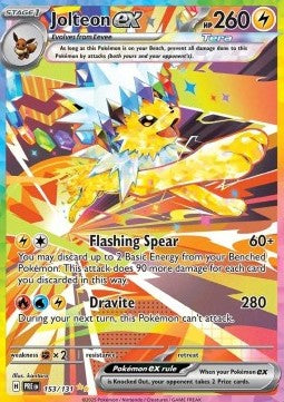 Jolteon ex (PRE 153) Español