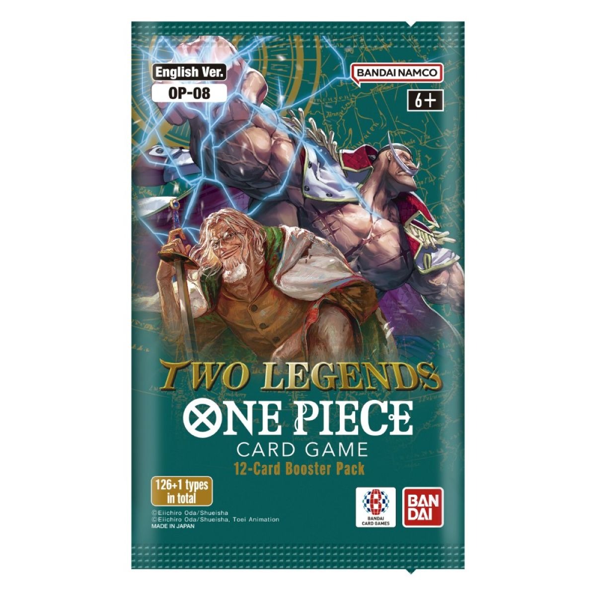 Sobre OP08Inglés - One Piece Card Game