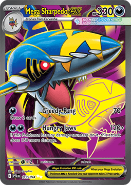 Mega Sharpedo ex (PFL 113) Español