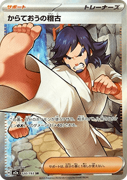 Entrenamiento de Karateka (m2a 220) Japones