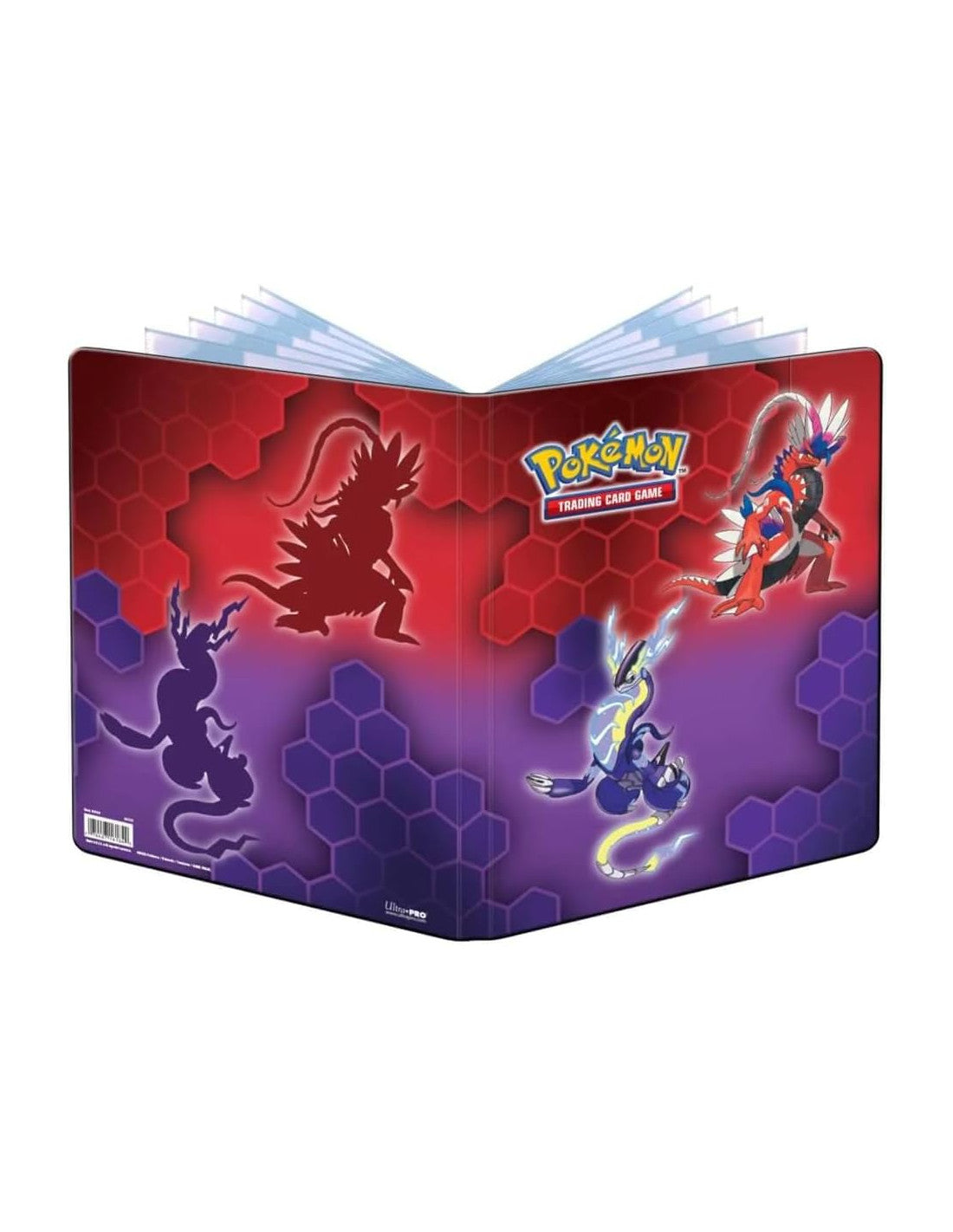 UP PORTAFOLIO 9 BOLSILLOS POKEMON KORAIDON Y MIRAI