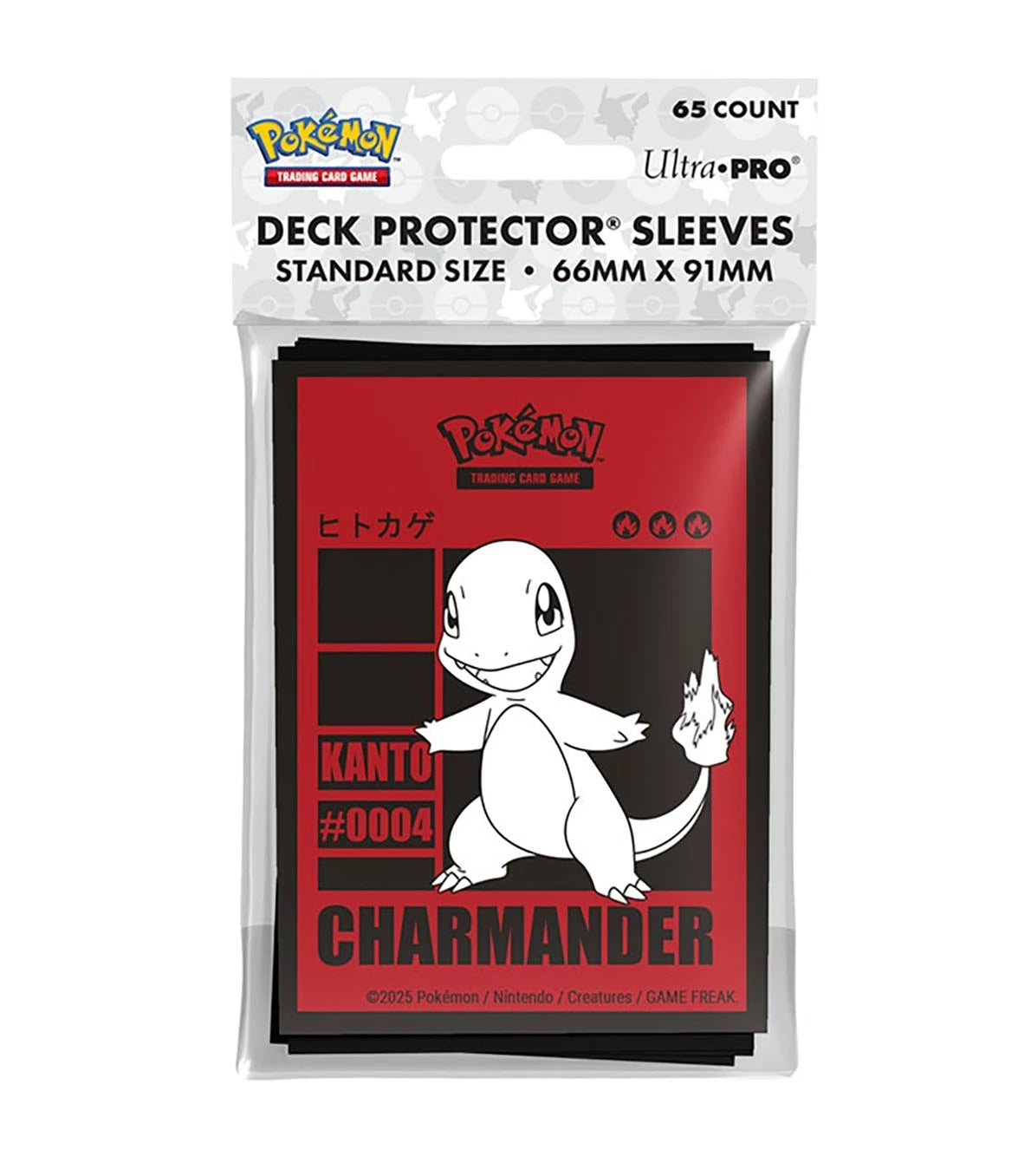 Fundas Standard (65 unidades) Charmander Pokémon -