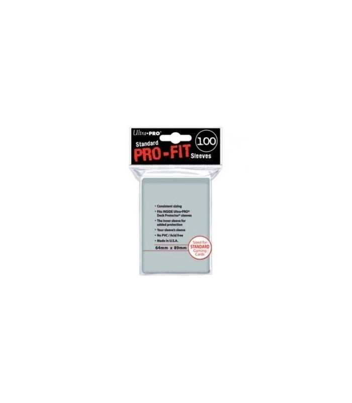 Fundas Standard Pro Fit Transparente (100 fundas)