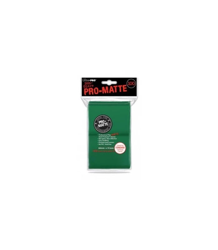 Fundas Standard Pro Matte Verde (100 fundas) Ultra