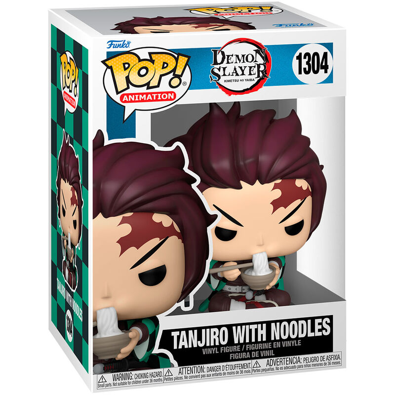 Funko POP! Vinyl Tanjiro w/Noodles Demon Slayer -