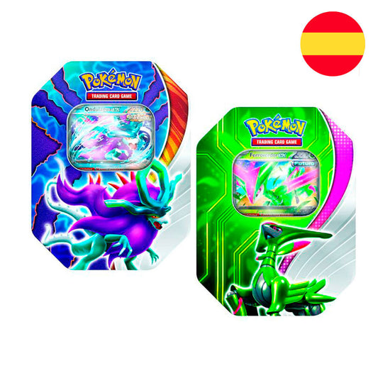 Lata juego cartas coleccionables SV6 Pokemon Españ