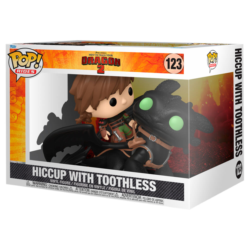 Figura POP Rides Deluxe Como Entrenar a tu Dragon