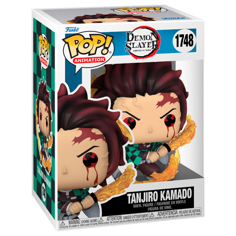 Funko POP! Vinyl Tanjiro (Sun Breathing) Demon Sla