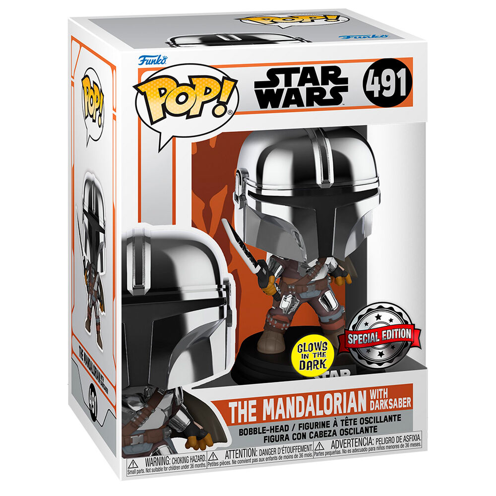 Funko Pop! Manda-MandoW/DrkSabr(GW/MT)