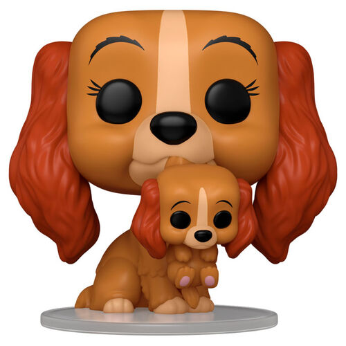 Funko POP! Vinyl Lady with puppy -Disney