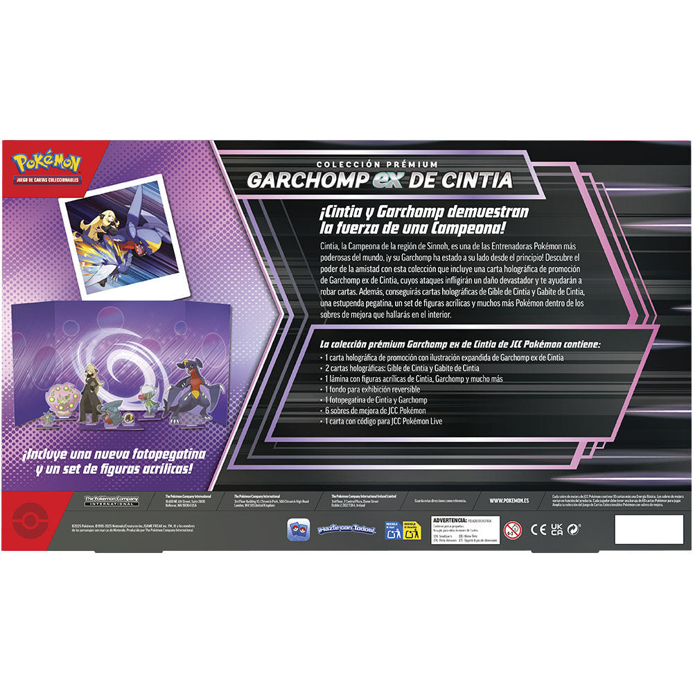 Blister juego cartas coleccionables Garchomp ex de
