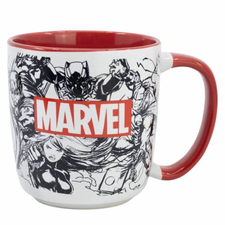 Taza cerámica Marvel Pattern 325ml en caja regalo