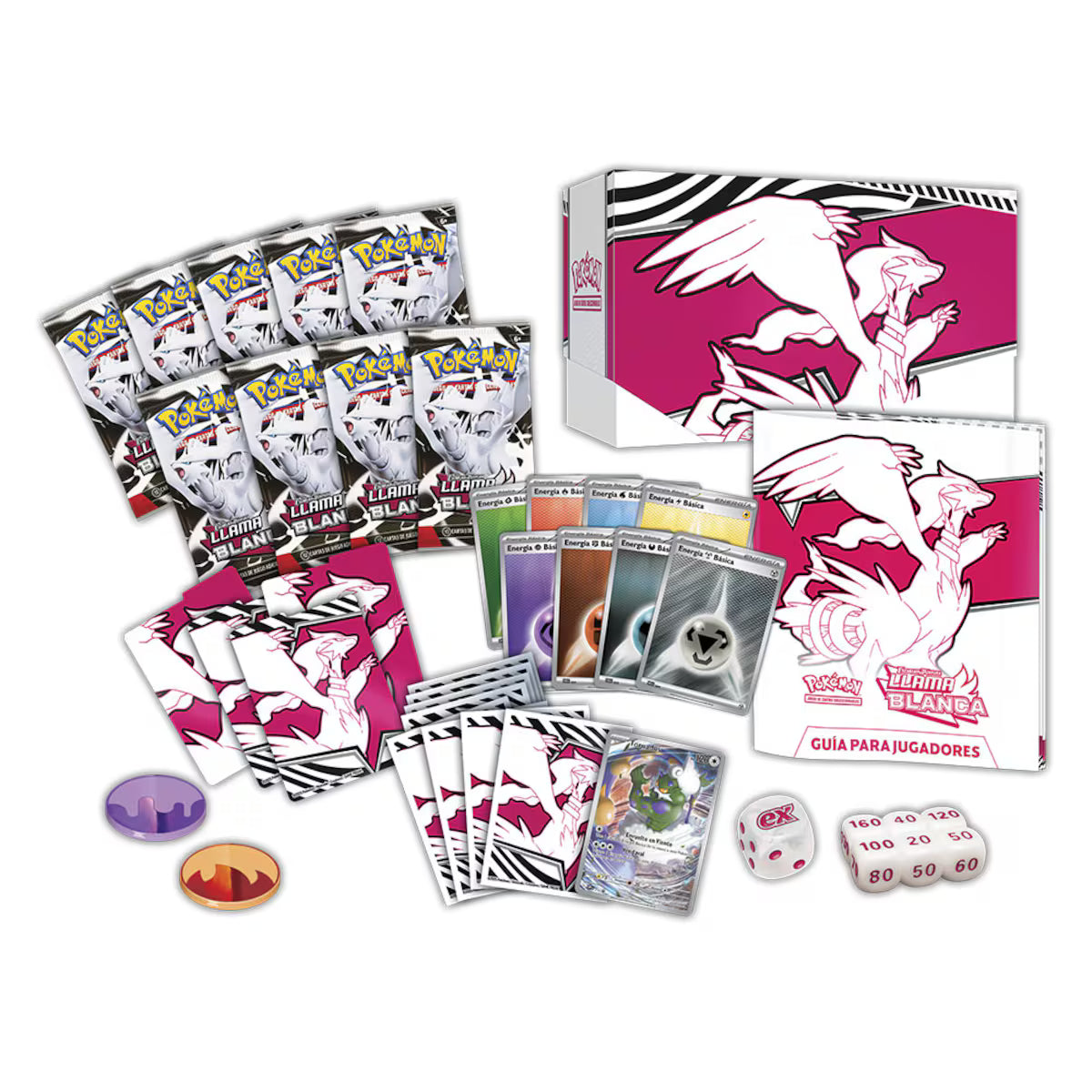 Caja de Entrenador de Elite Pokémon White Flare