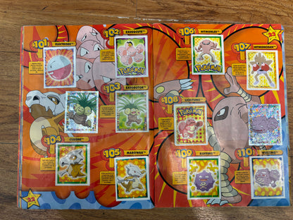 Sticker Album Pokemon 1999 Completo