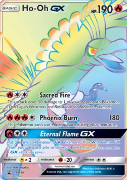 Ho-Oh GX (SM 80) Japones
