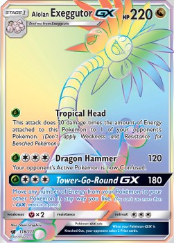 Alolan Exeggutor GX (CIN 118) Español