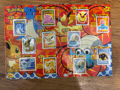 Sticker Album Pokemon 1999 Completo
