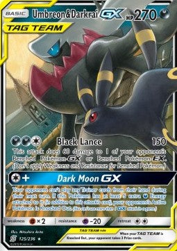 Umbreon & Darkrai GX (UNM 125) Español