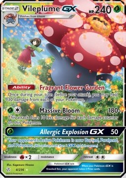 Vileplume GX (CEC 4) Español