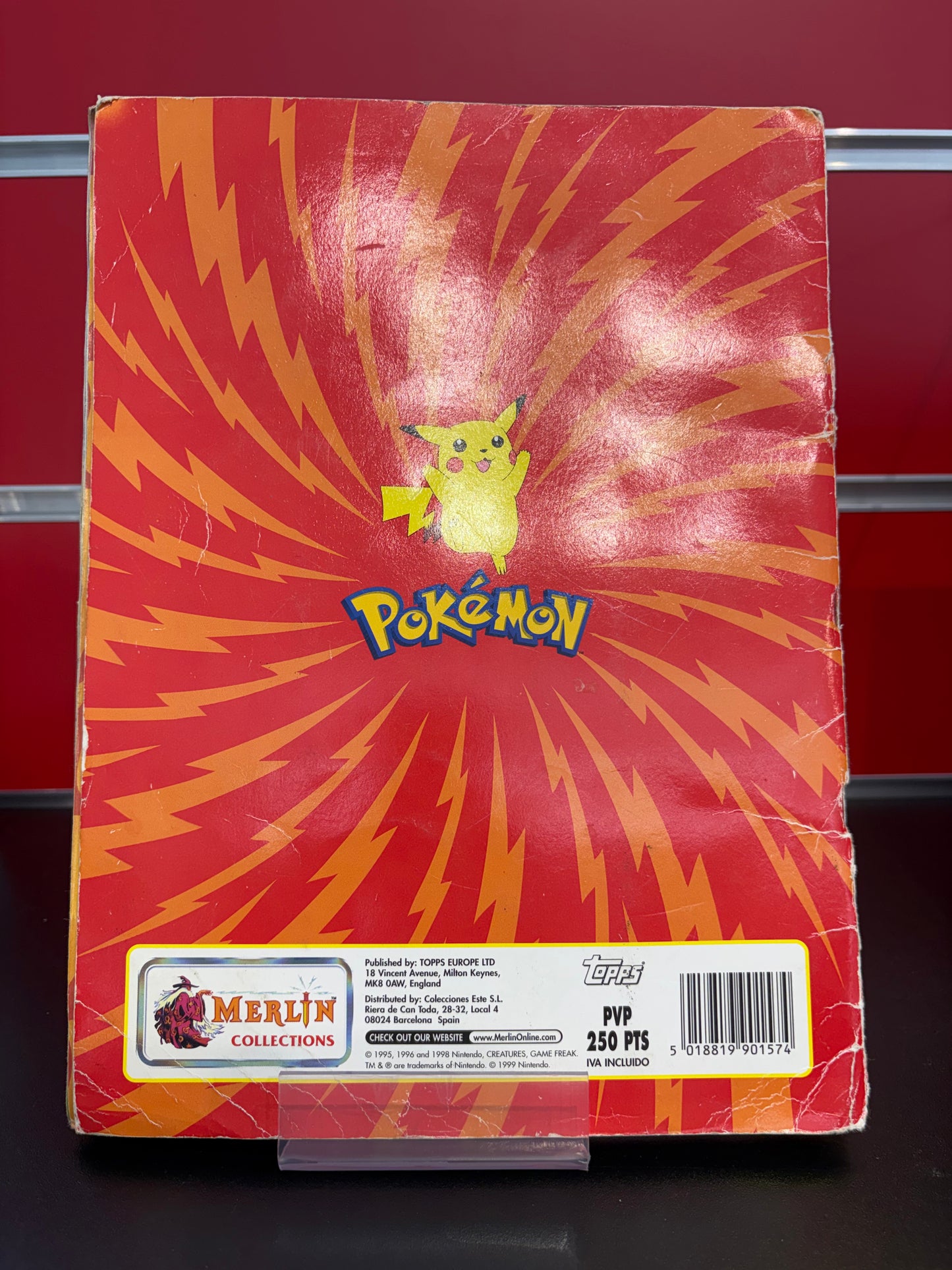 Sticker Album Pokemon 1999 Completo