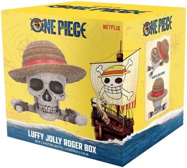 Caja jolly Roger Luffy One Piece
