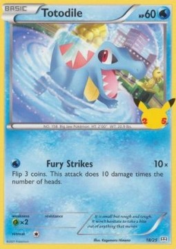 Totodile (MCD25 18) Español