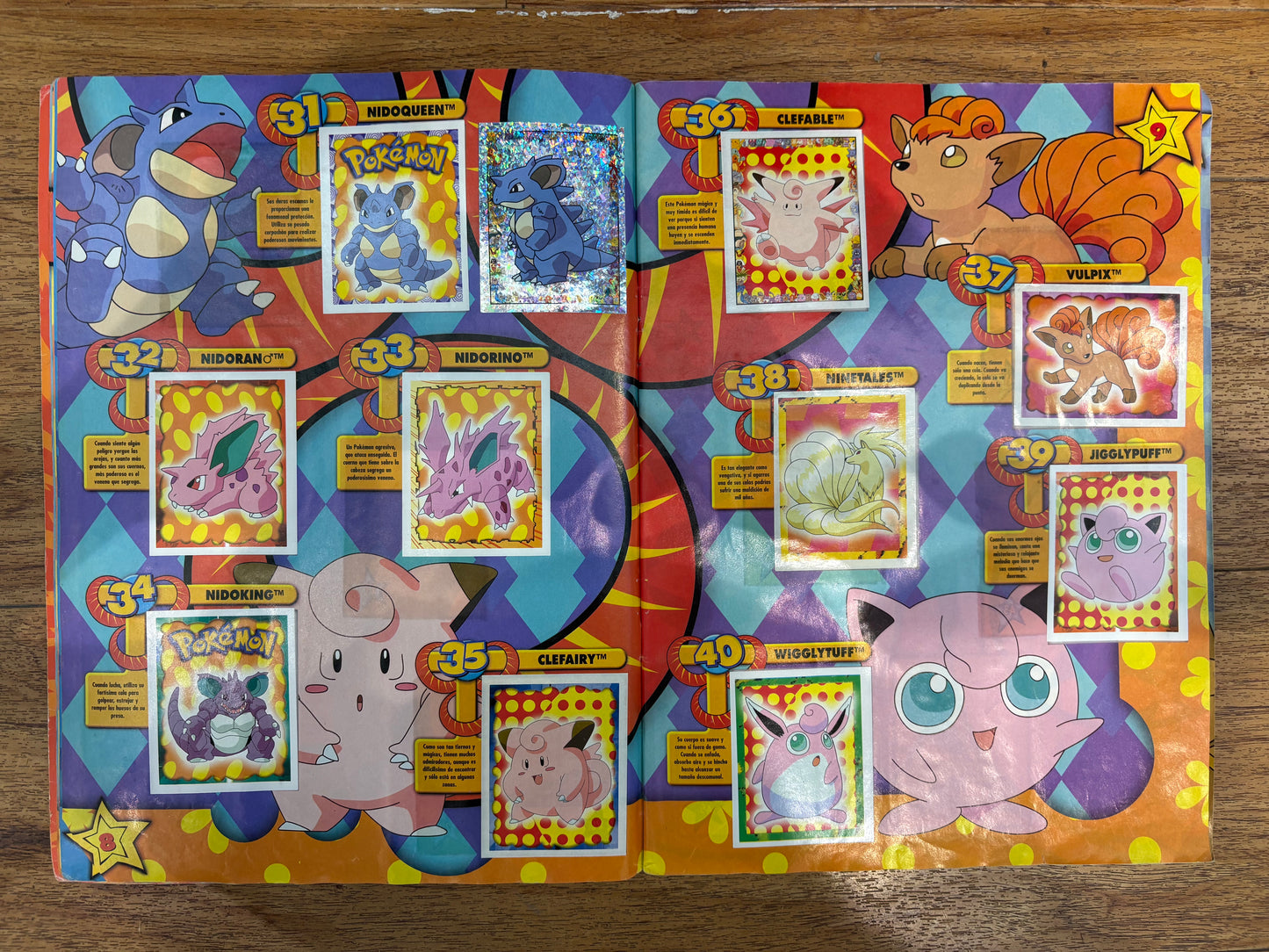 Sticker Album Pokemon 1999 Completo