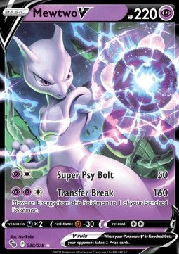 Mewtwo V (PGO 030) Ingles
