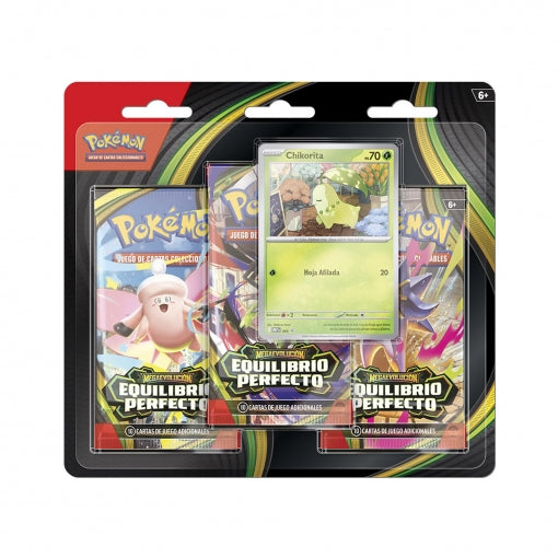 POKEMON PACK 3 SOBRES MARZO 2026 (CASTELLANO)