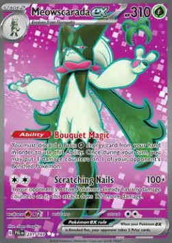Meowscarada ex (PAL 231) Español