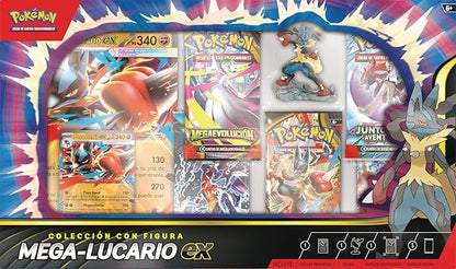 Blister cartas Mega Lucario Ex Pokemon español