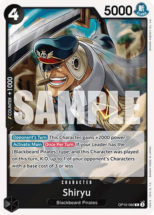 Shiryu (OP10-086) Ingles