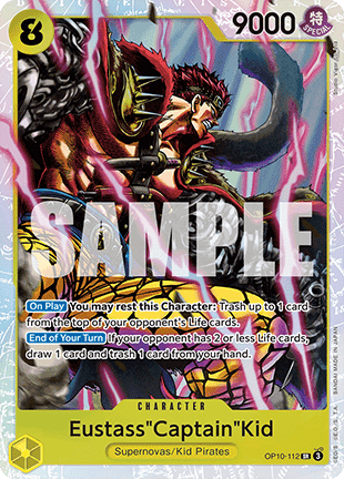 Eustass"Captain"Kid (OP10-112) (V.1) Ingles