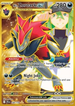 Zoroark ex de N (JTG 189) Español