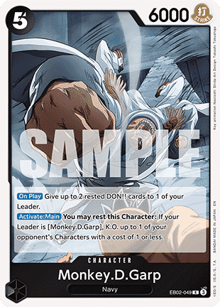 Monkey.D.Garp (EB02-049) Ingles