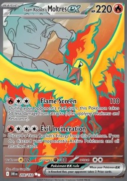 Moltres ex del Team Rocket (DRI 208) Español