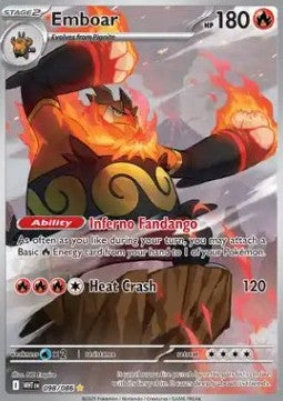 Emboar (WHT 098) Ingles