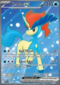 Keldeo ex (WHT 159) Español
