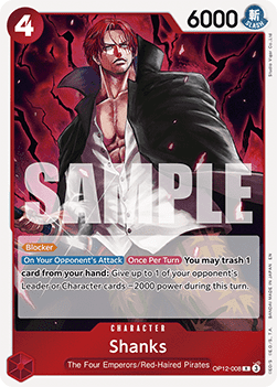 Shanks (OP12-008) (V.1) Ingles