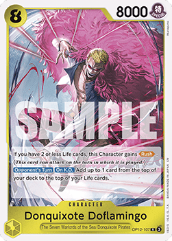 Donquixote Doflamingo (OP12-107) Ingles