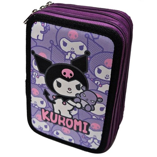 Plumier Kuromi Hello Kitty triple