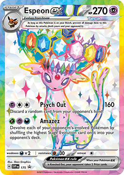 Espeon ex (SVP 175) Español