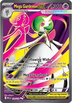 Mega Gardevoir ex (MEG 159) Ingles