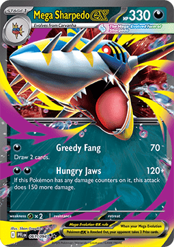 Mega Sharpedo ex (PFL 061) Español