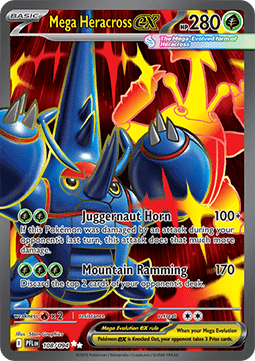 Mega Heracross ex (PFL 108) Español